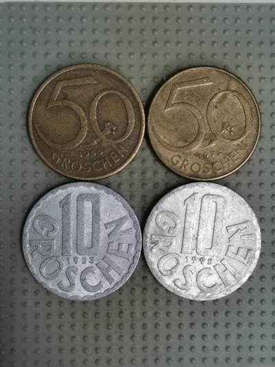 2025年第96场各国散币拍卖（总第96场） - 奥地利4枚