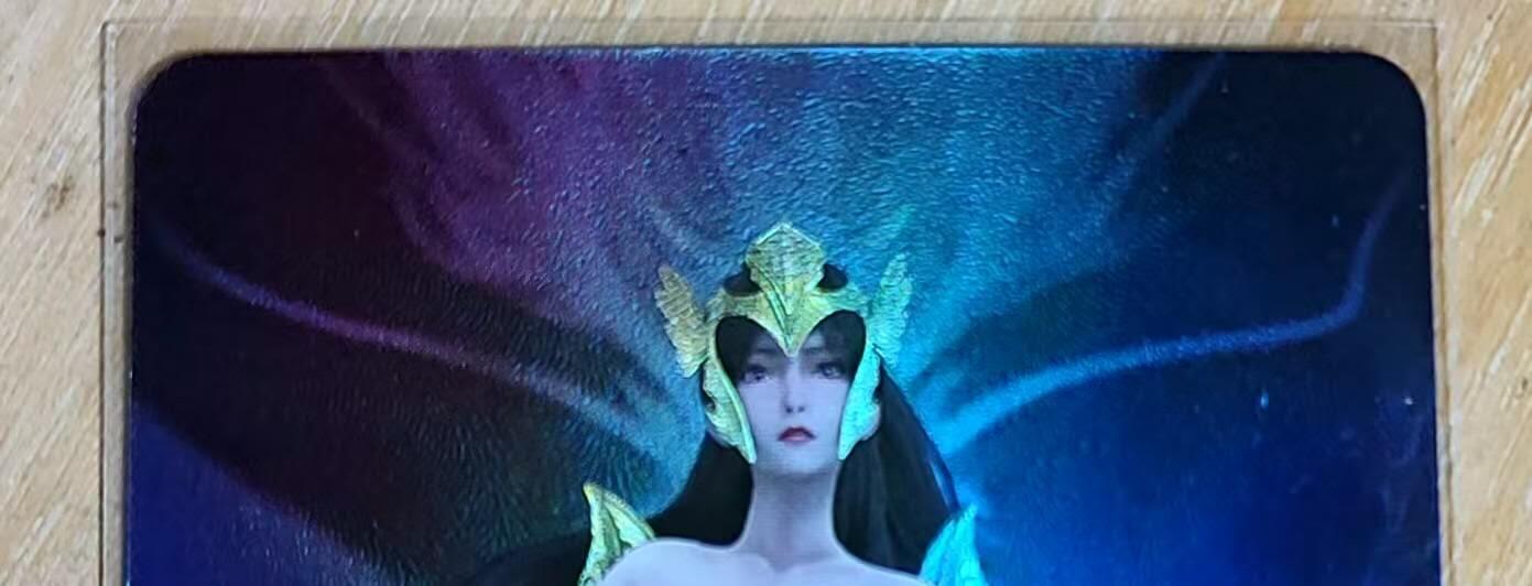 龙虎卡牌第五十八场（无佣金，满120包邮，周六晚上结拍，欢迎送拍） 折光彩闪 殿兔卡牌 古风美女