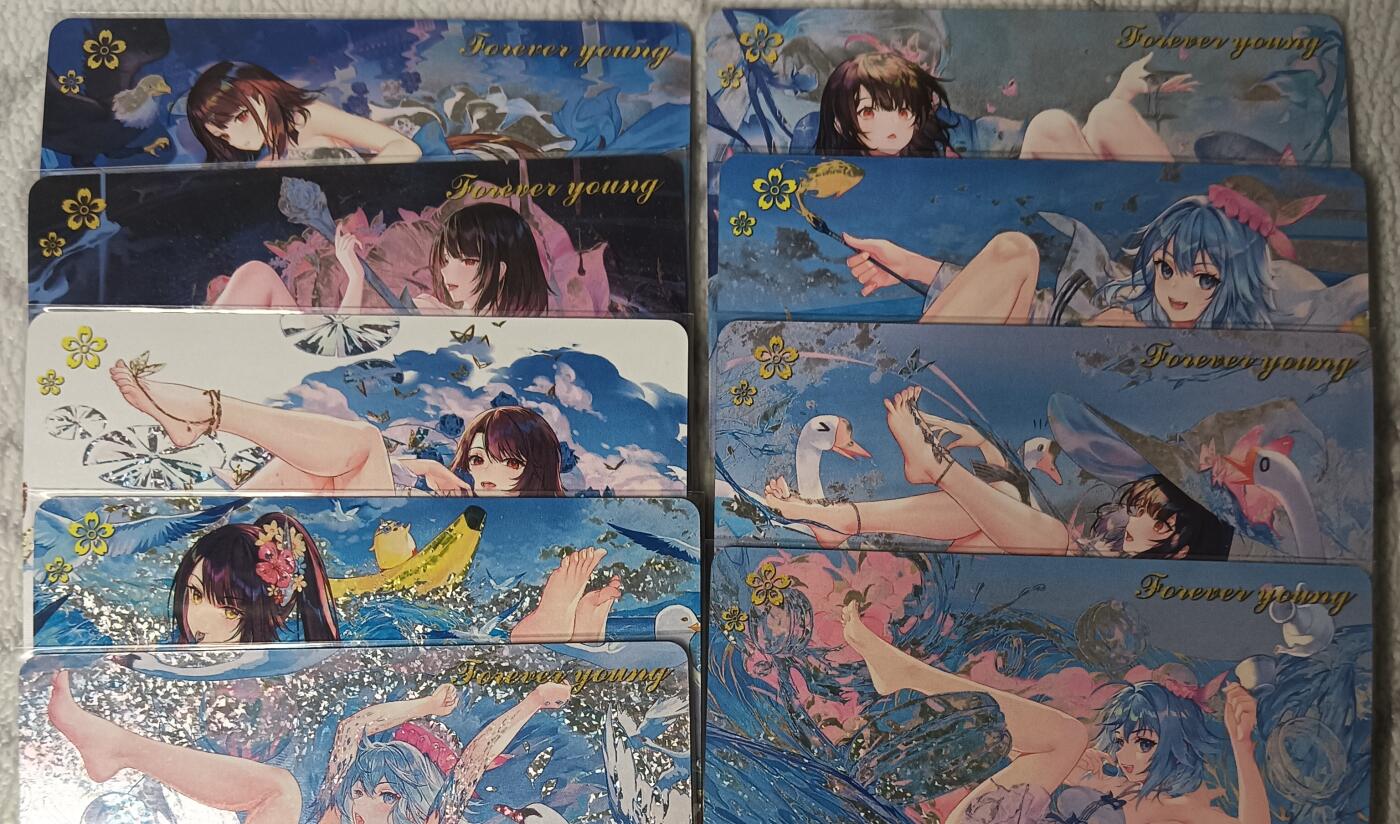 花开卡拍第42期（10月12号周日截拍，品控勿拍!!!拍品不寄存，运费5元，自制卡难免瑕疵，可能存在轻微撞角爆边等出厂瑕疵，品控介意勿拍！）