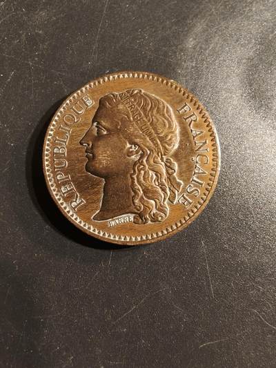 老王徽章第155期 - 法国1878巴黎世博会大铜章    直径30mm.   重量15.3g