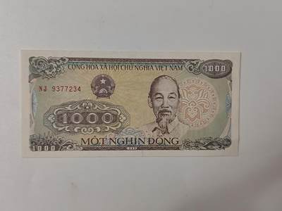 10月11日纸币专场拍卖 - 越南1988年1000越南盾