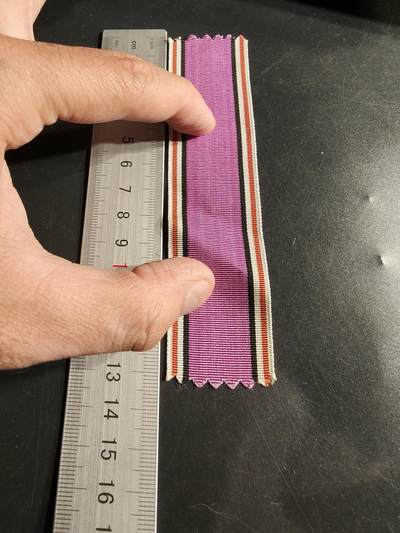 老王徽章第155期 - 德三防空奖章绶带     13cm