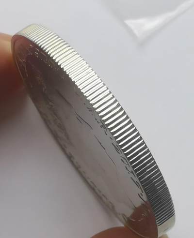 巨藏钱币第四期10月13号20点开拍 直布罗陀2017年1克朗精制镍币