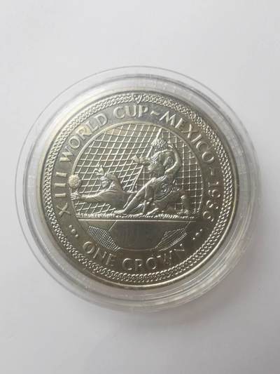 巨藏钱币第四期10月13号20点开拍 - 马恩岛1986年1克朗镍币-3