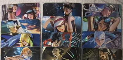 花开卡拍第42期（10月12号周日截拍，品控勿拍!!!拍品不寄存，运费5元，自制卡难免瑕疵，可能存在轻微撞角爆边等出厂瑕疵，品控介意勿拍！） - 燎原 ACG 第四季第4弹 画师Zumi  纱布闪12张