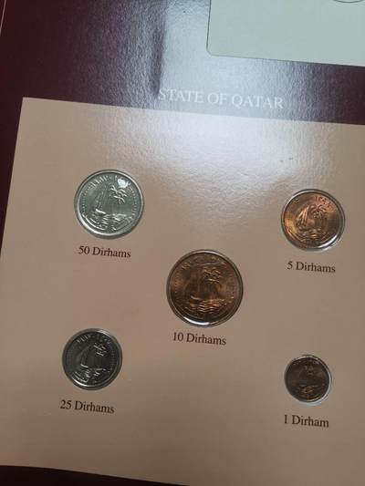 巨藏钱币第四期10月13号20点开拍 卡塔尔硬币富兰克林邮币卡封装