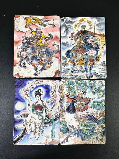NO.12 好又多金牌大场，金戈铁马+美女如云，每周一站式配齐，方便凑单！（周6晚6点半截拍，卖家送拍0抽成！） - 大卡道 贾志鹏 封神榜 冷烫普卡 第一弹全43张