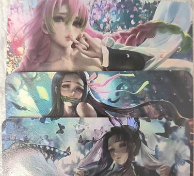 花开卡拍第42期（10月12号周日截拍，品控勿拍!!!拍品不寄存，运费5元，自制卡难免瑕疵，可能存在轻微撞角爆边等出厂瑕疵，品控介意勿拍！） - 艺术卡，三张，彩闪