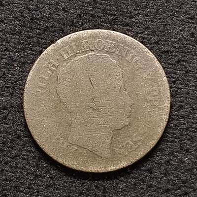 【全场包邮】纯粹捡漏拍468场 - 德国普鲁士1826年弗雷德里克三世1格罗申银币