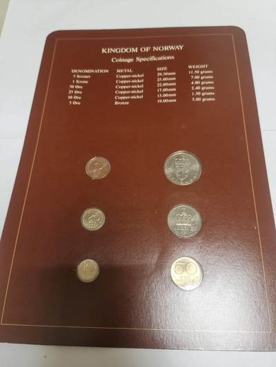 巨藏钱币第四期10月13号20点开拍 挪威硬币富兰克林邮币卡封装