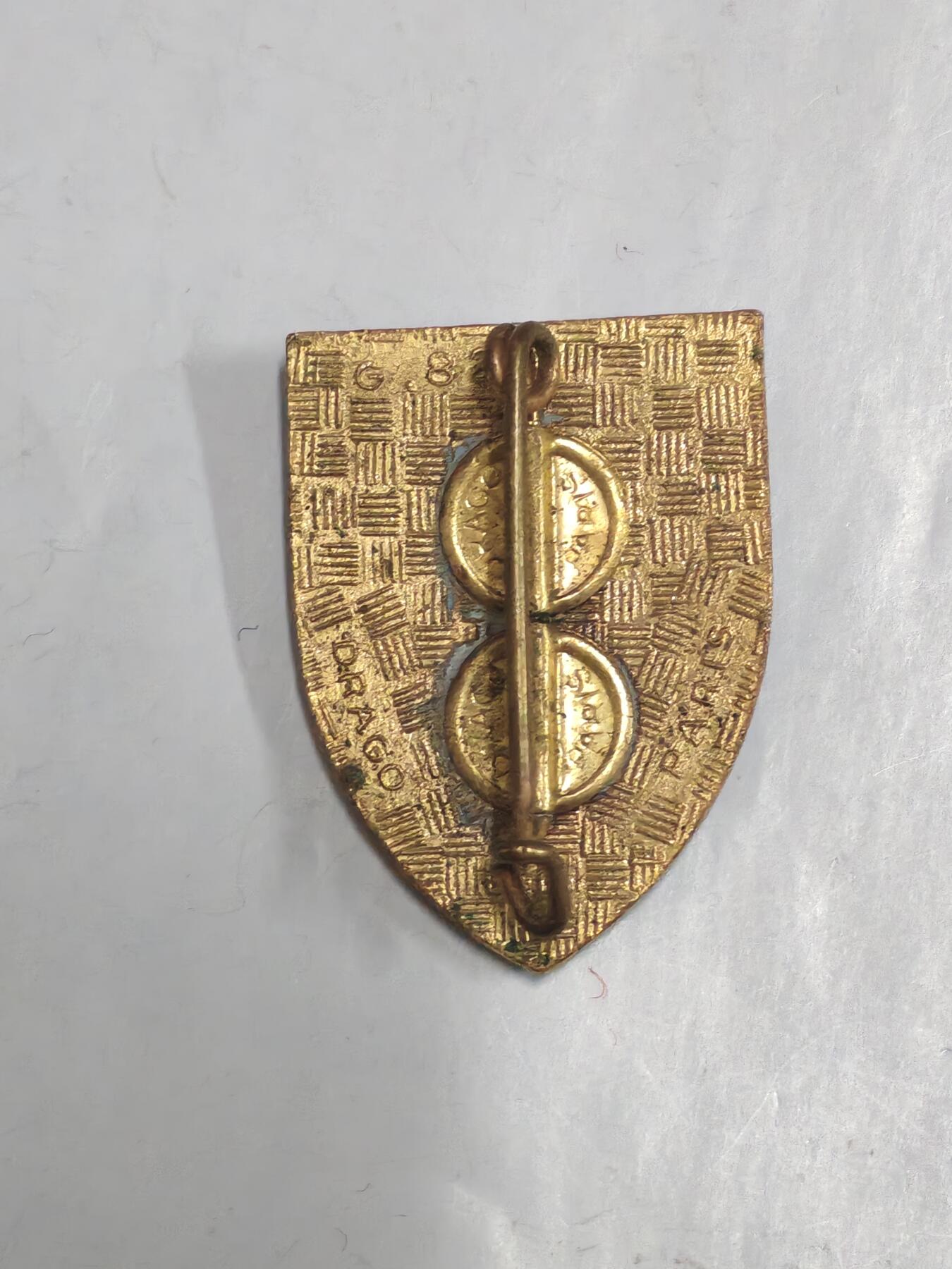 韵星假日拍卖第二十七期 -- Rimey Holidays Auction 27 法兰西第五胸甲骑兵团证章 Drago制作 热珐琅 非常好看 