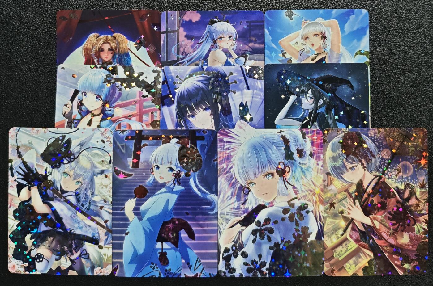 天玑星卡拍第128期《10.13周一截拍》持续收拍收评中 满赠卡需备注 宁缺卡牌 动漫美女 十张