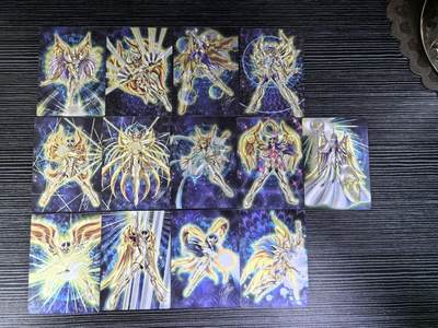 粤A卡牌第14期（10月19日22:00截拍）裸卡专场 - 【套卡】黄金的神怒（混）粗闪卡一套