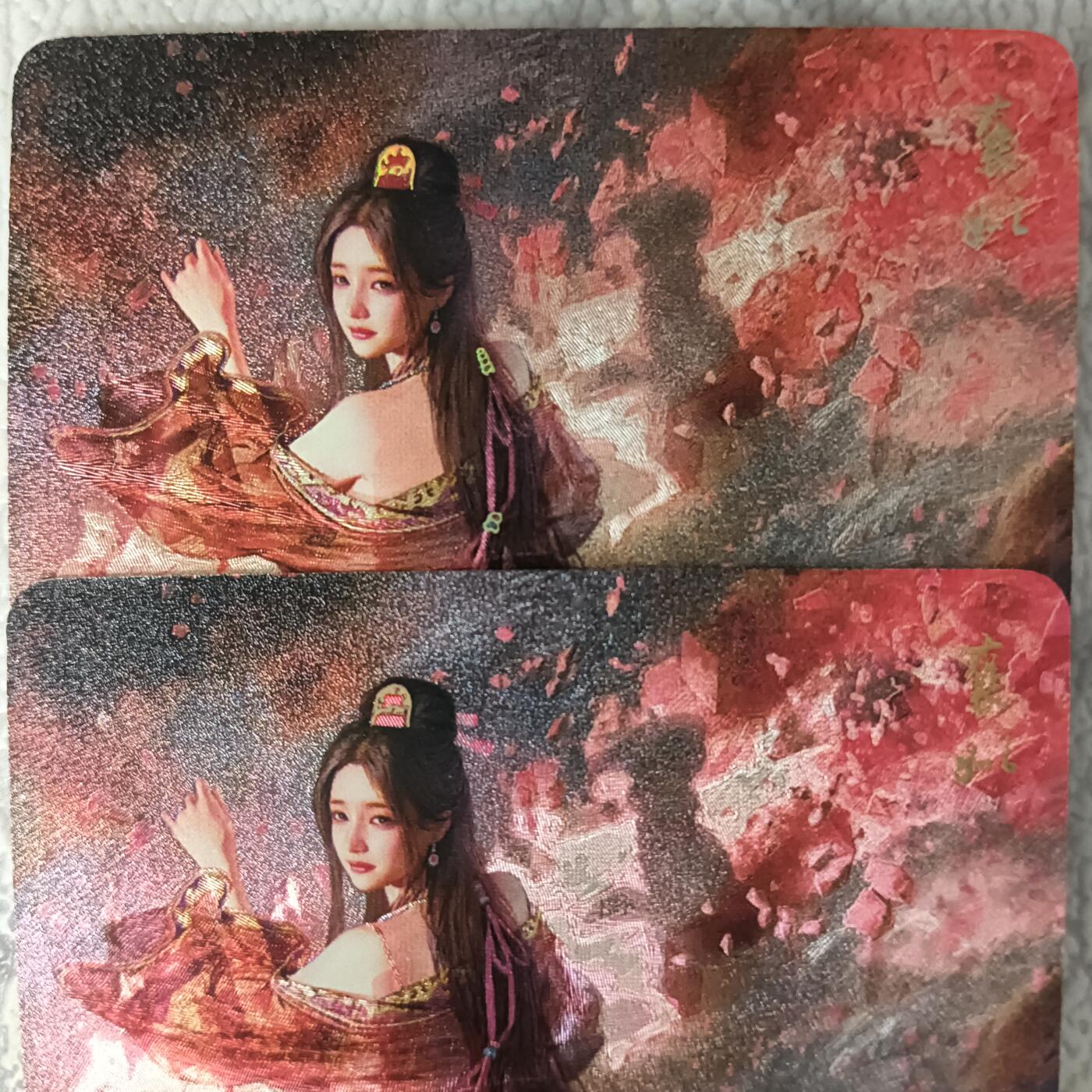 花开卡拍第42期（10月12号周日截拍，品控勿拍!!!拍品不寄存，运费5元，自制卡难免瑕疵，可能存在轻微撞角爆边等出厂瑕疵，品控介意勿拍！）