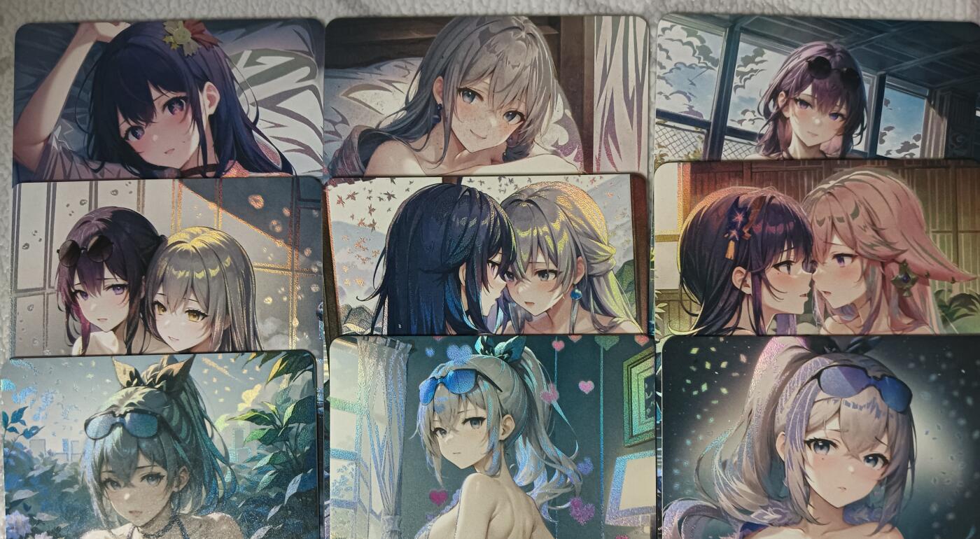花开卡拍第42期（10月12号周日截拍，品控勿拍!!!拍品不寄存，运费5元，自制卡难免瑕疵，可能存在轻微撞角爆边等出厂瑕疵，品控介意勿拍！）