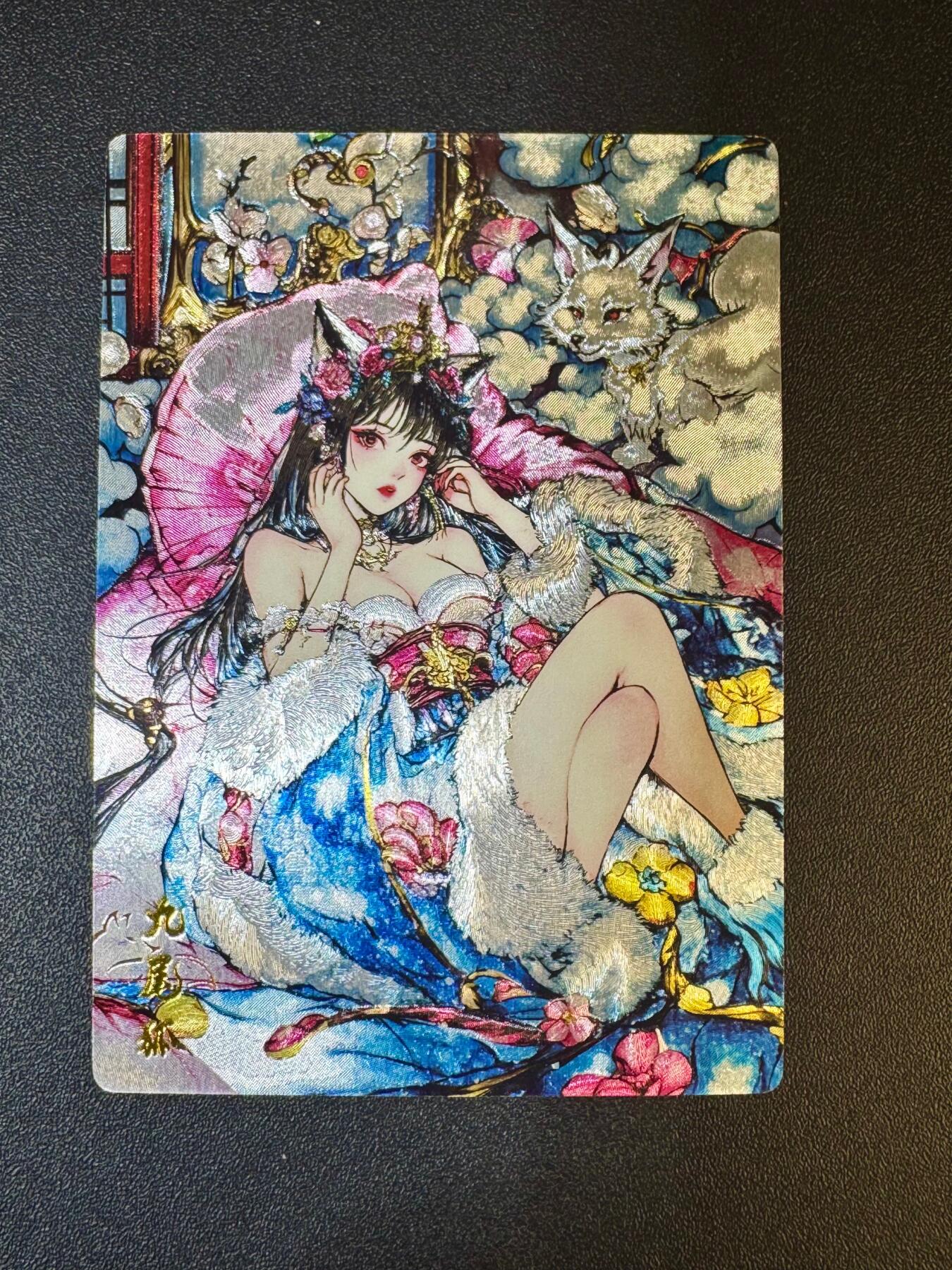 NO.12 好又多金牌大场，金戈铁马+美女如云，每周一站式配齐，方便凑单！（周6晚6点半截拍，卖家送拍0抽成！） 奇点卡牌 九尾狐 原画山丘 粗闪