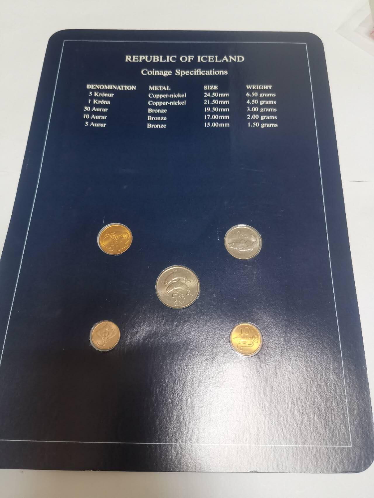 巨藏钱币第四期10月13号20点开拍 冰岛硬币富兰克林邮币卡封装