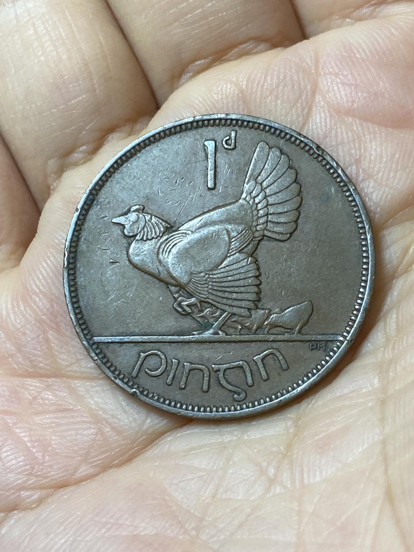 2025年第一百零八场(总第一百三十四场）外国好品散币(免佣金) 爱尔兰🇮🇪1937年1便士(自由邦时期)