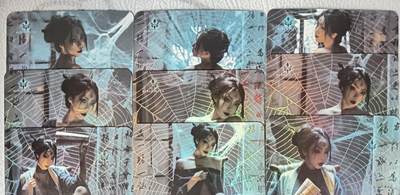 花开卡拍第42期（10月12号周日截拍，品控勿拍!!!拍品不寄存，运费5元，自制卡难免瑕疵，可能存在轻微撞角爆边等出厂瑕疵，品控介意勿拍！） - 冰狗，cos，九拼，四妹，彩闪九张