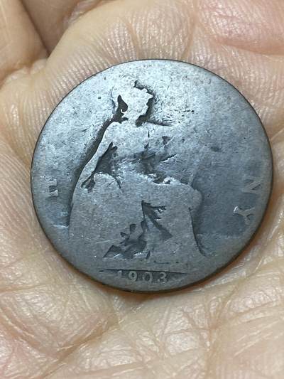 2025年第一百零八场(总第一百三十四场）外国好品散币(免佣金) - 英国🇬🇧1903年半便士