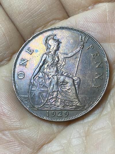 2025年第一百零八场(总第一百三十四场）外国好品散币(免佣金) - 好品–英国🇬🇧1929年1便士(乔治五世第三版)