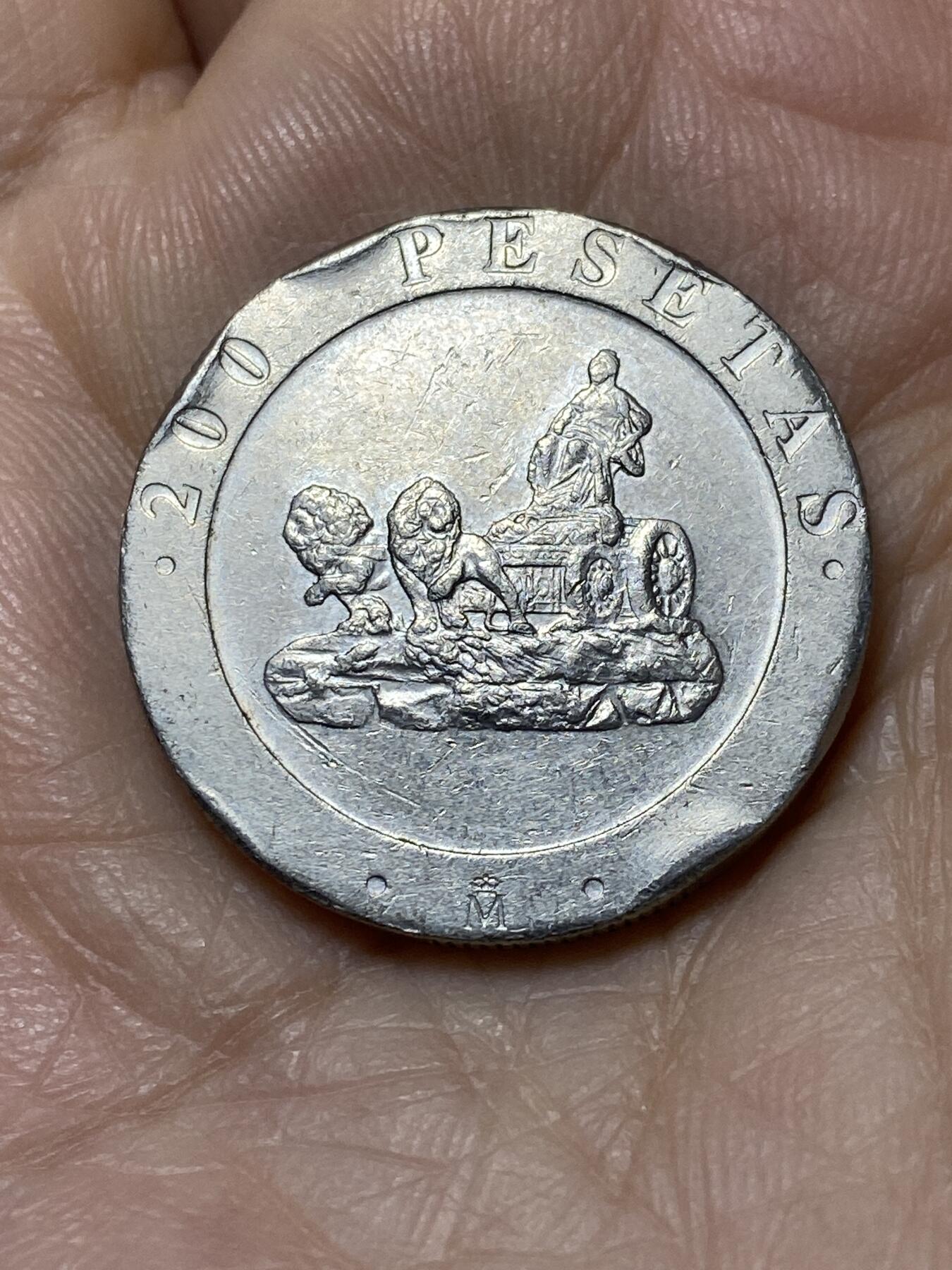 2025年第一百零八场(总第一百三十四场）外国好品散币(免佣金) 西班牙🇪🇸1990年200比塞塔