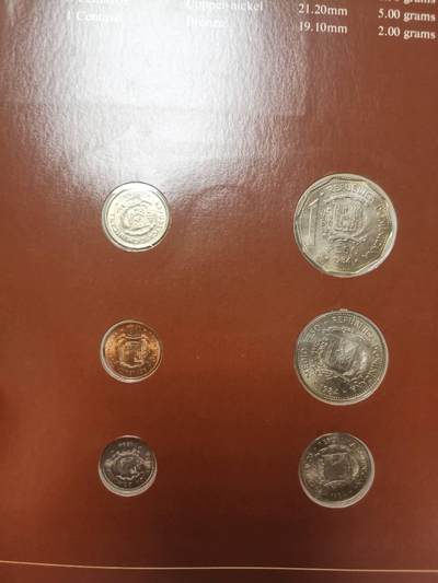 巨藏钱币第四期10月13号20点开拍 多米尼加硬币富兰克林邮币卡封装