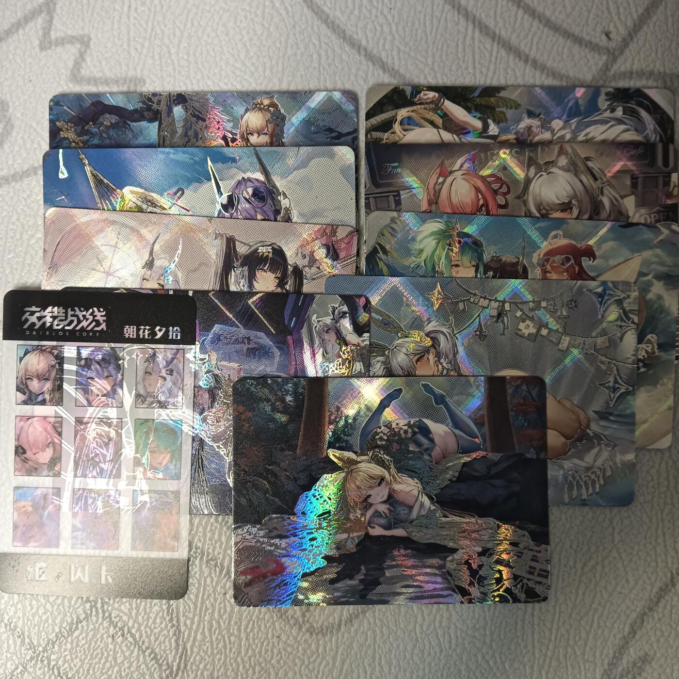 花开卡拍第42期（10月12号周日截拍，品控勿拍!!!拍品不寄存，运费5元，自制卡难免瑕疵，可能存在轻微撞角爆边等出厂瑕疵，品控介意勿拍！）