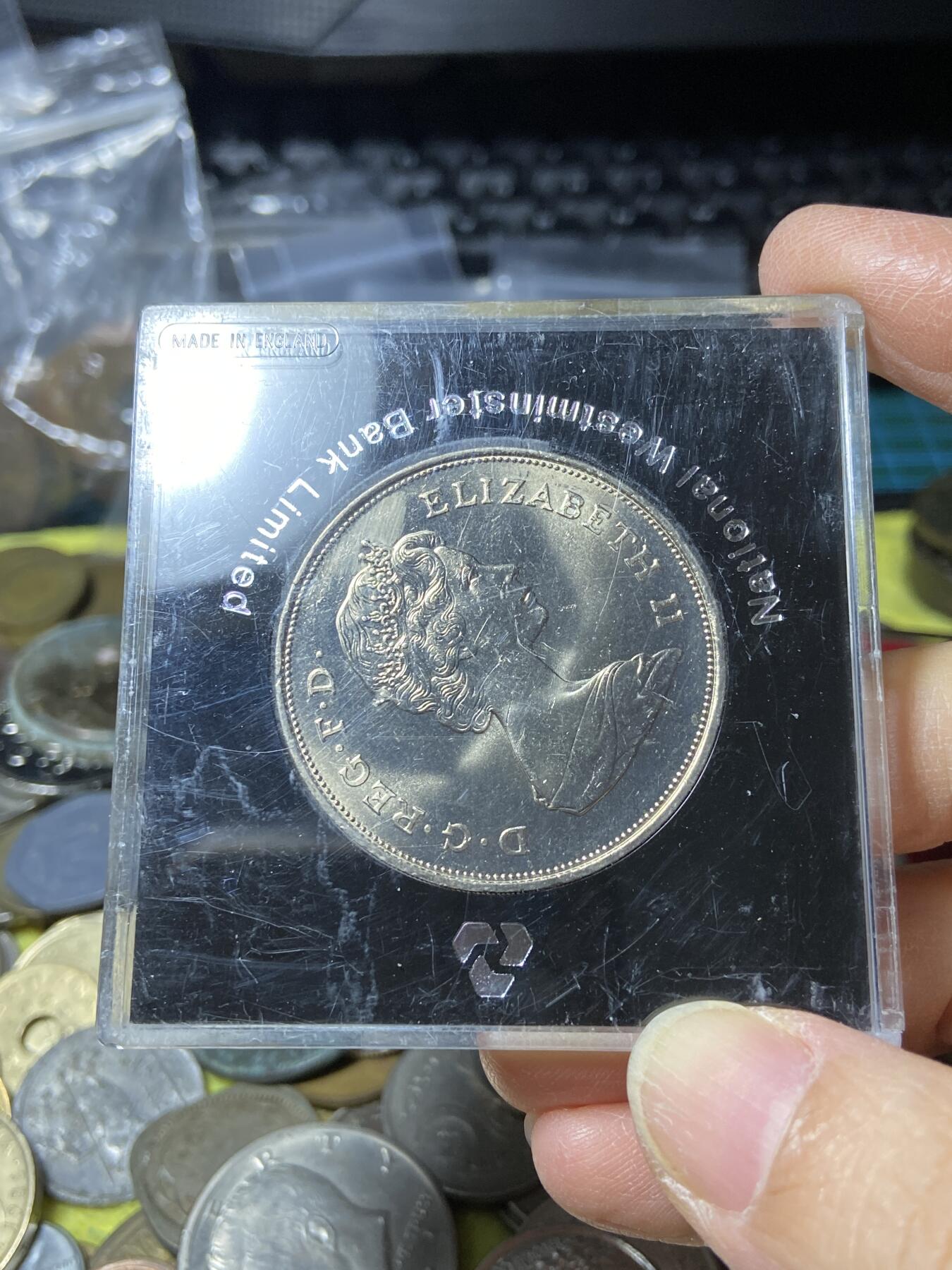 2025年第一百零八场(总第一百三十四场）外国好品散币(免佣金) 原盒–英国🇬🇧1981年25便士(查尔斯王储和戴安娜王妃结婚纪念币)
