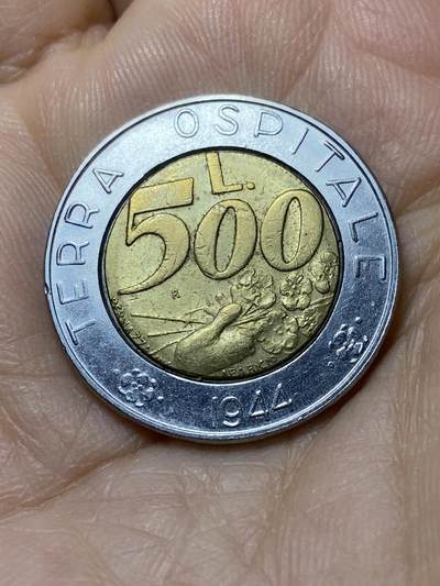 2025年第一百零八场(总第一百三十四场）外国好品散币(免佣金) - 圣马力诺🇸🇲1991年500里拉