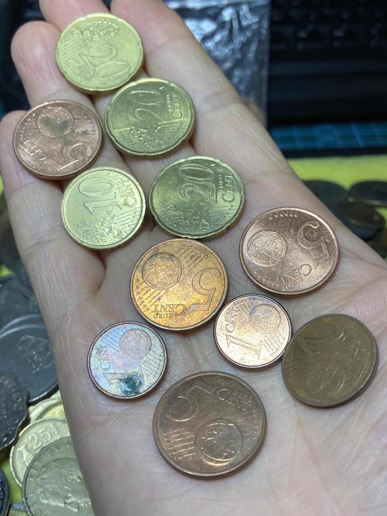 2025年第一百零八场(总第一百三十四场）外国好品散币(免佣金) 各国欧分11枚