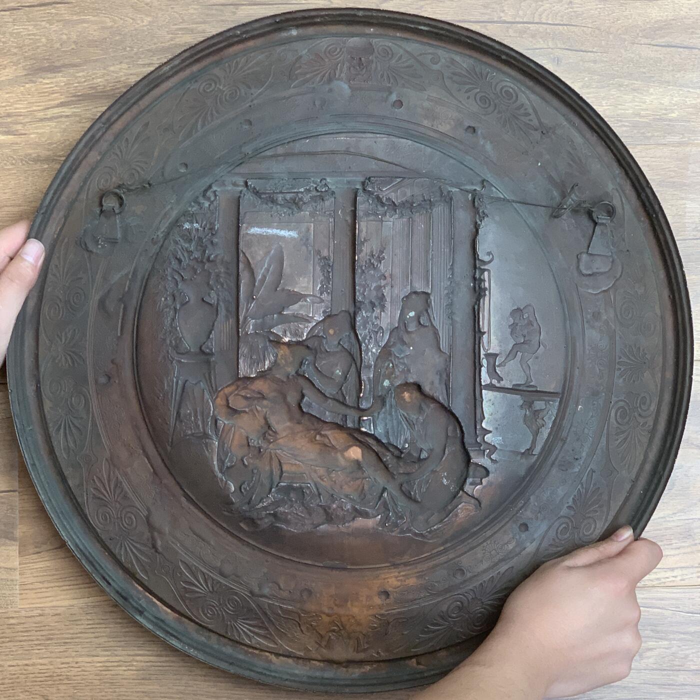 装饰铜版挂件（自藏欣赏）