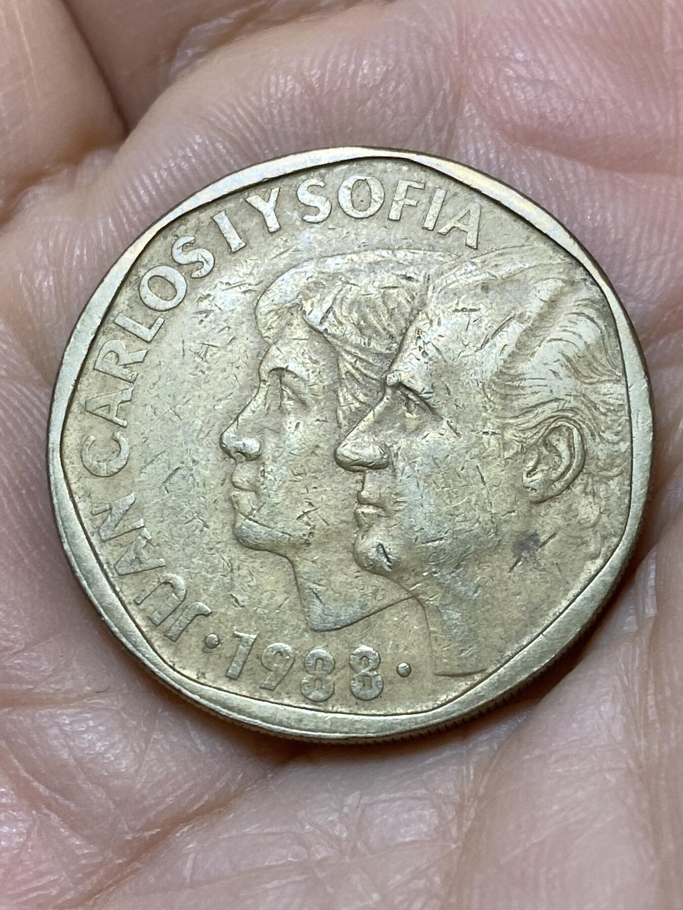 2025年第一百零八场(总第一百三十四场）外国好品散币(免佣金) 西班牙🇪🇸1988年500比塞塔