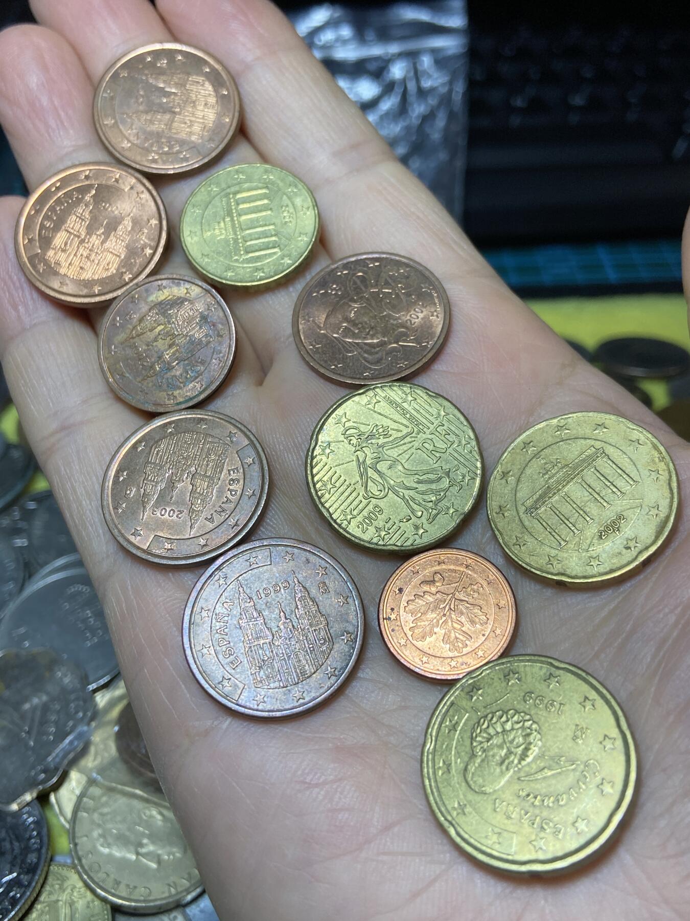 2025年第一百零八场(总第一百三十四场）外国好品散币(免佣金) 各国欧分11枚