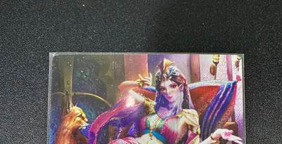 NO.12 好又多金牌大场，金戈铁马+美女如云，每周一站式配齐，方便凑单！（周6晚6点半截拍，卖家送拍0抽成！） - 鼎好卡牌 龙耀武侠预告卡 紫衫龙王 粗闪