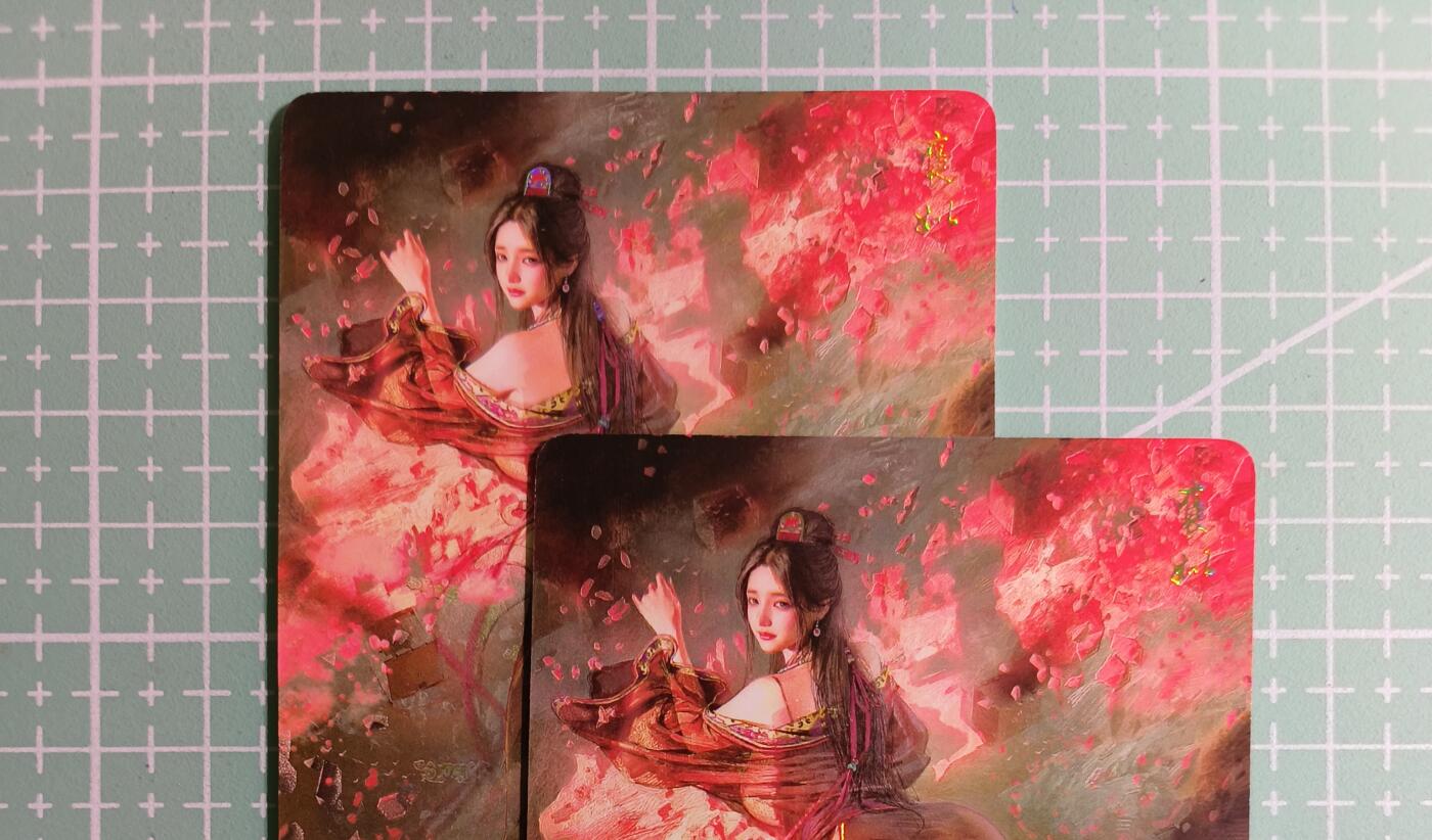 C先生卡牌 第14期 《神州百花谱》《Art系列》《人间传》持续收拍品中... 【幻彩】燎原×刷子《人间传》褒姒 双服饰