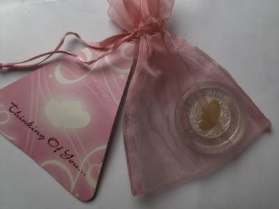 巨藏钱币第四期10月13号20点开拍 精制版爱心银章半盎司