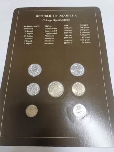 巨藏钱币第四期10月13号20点开拍 印度尼西亚硬币富兰克林邮币卡封装