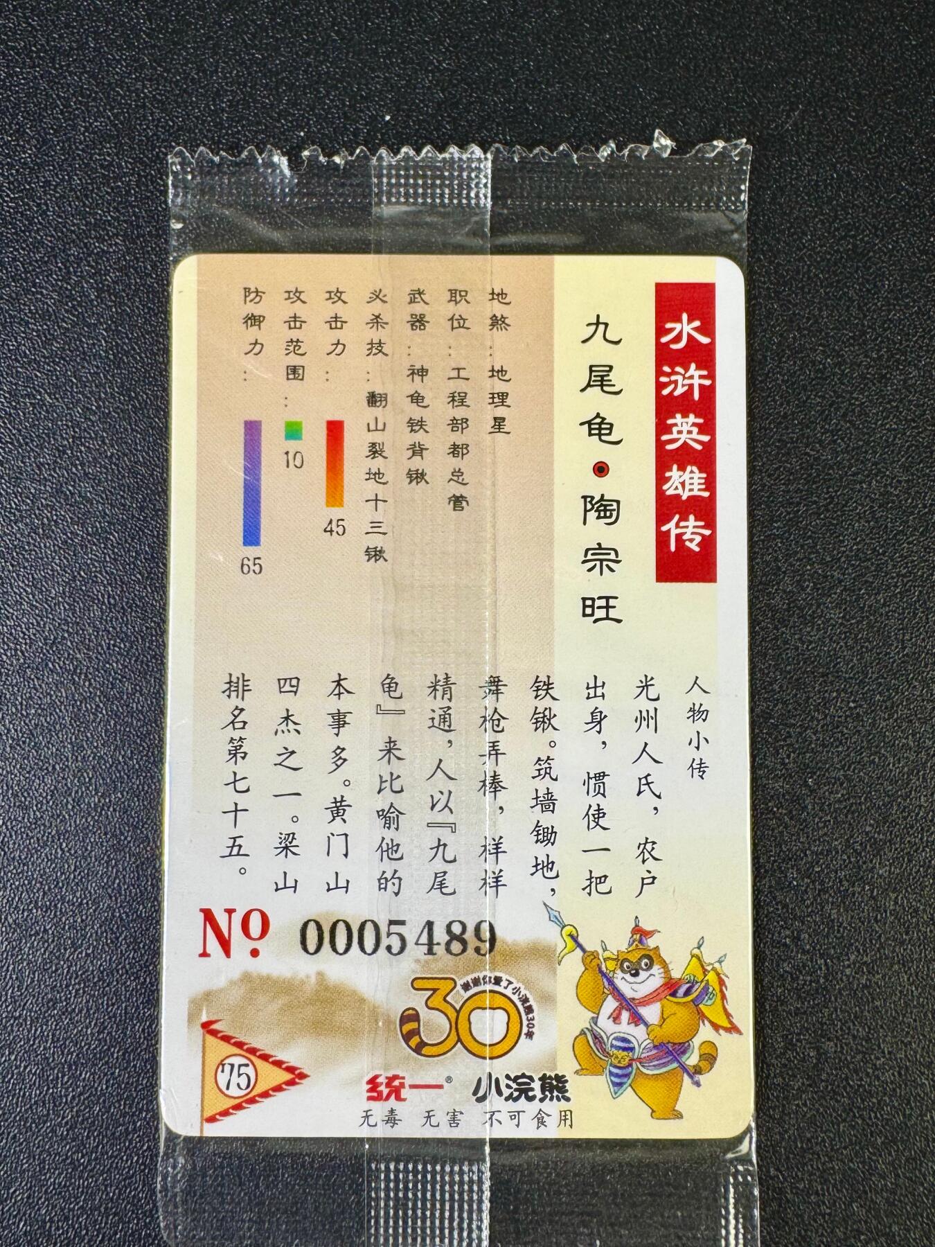 NO.12 好又多金牌大场，金戈铁马+美女如云，每周一站式配齐，方便凑单！（周6晚6点半截拍，卖家送拍0抽成！） 小浣熊30周年 陶宗旺5489 大编卡基本无瑕 放大镜勿拍无售后