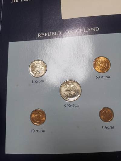 巨藏钱币第四期10月13号20点开拍 冰岛硬币富兰克林邮币卡封装