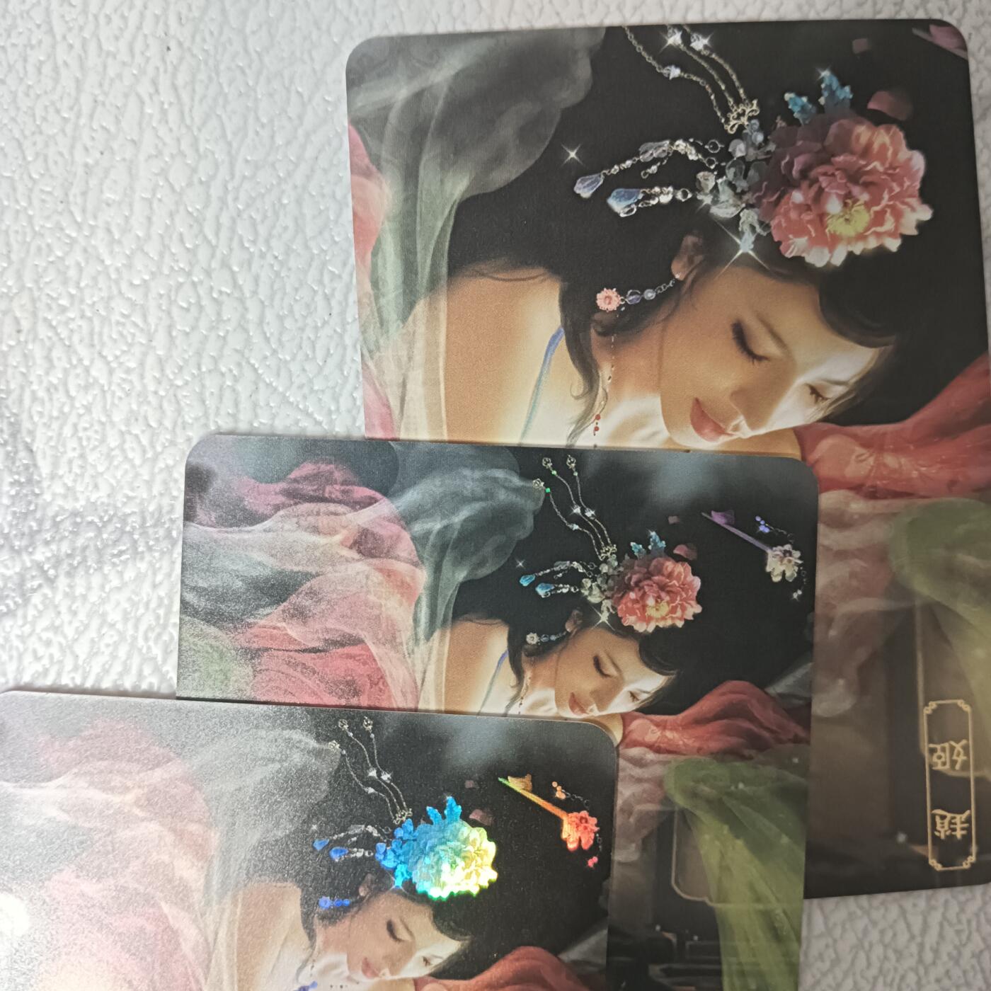 花开卡拍第42期（10月12号周日截拍，品控勿拍!!!拍品不寄存，运费5元，自制卡难免瑕疵，可能存在轻微撞角爆边等出厂瑕疵，品控介意勿拍！）