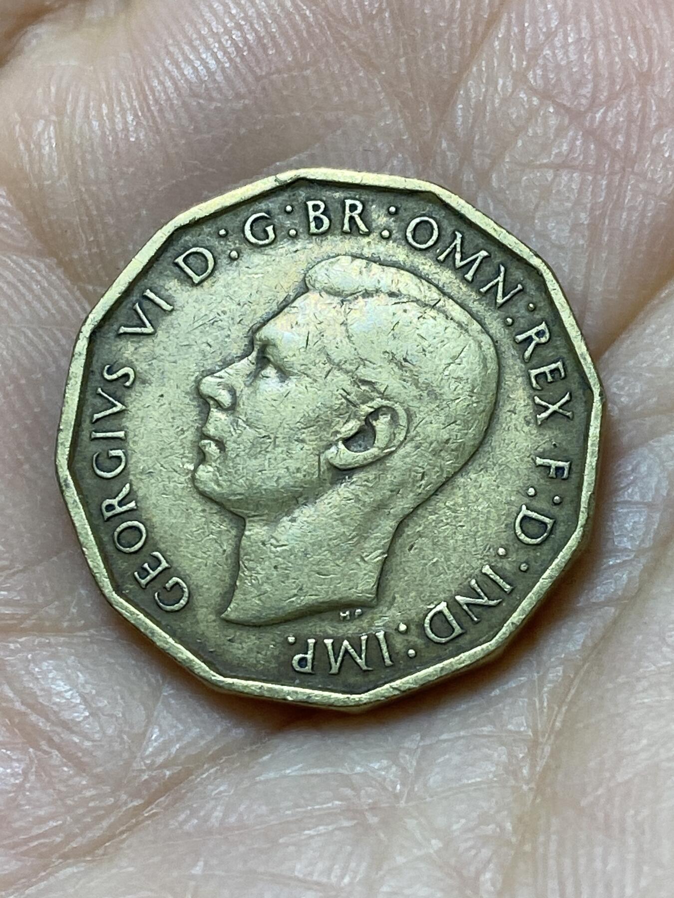 2025年第一百零八场(总第一百三十四场）外国好品散币(免佣金) 英国🇬🇧1939年3便士(乔治六世第一版)