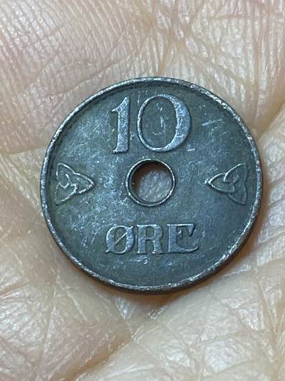 2025年第一百零八场(总第一百三十四场）外国好品散币(免佣金) - 挪威🇳🇴1941年10欧尔(哈康七世第三版)