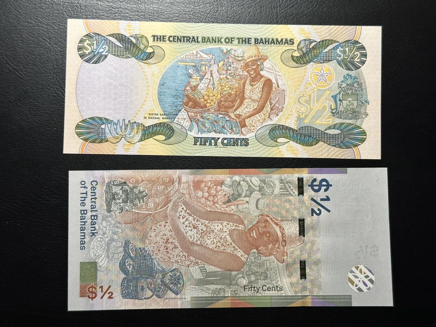 八十八场 巴哈马一组两张！1/2$，两个版本，都是女王头像，热门品种，荧光漂亮！