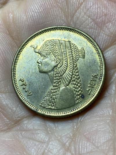 2025年第一百零八场(总第一百三十四场）外国好品散币(免佣金) - 埃及🇪🇬2007年50皮阿斯特(第二版有磁版)