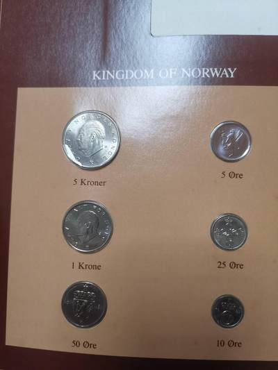 巨藏钱币第四期10月13号20点开拍 挪威硬币富兰克林邮币卡封装