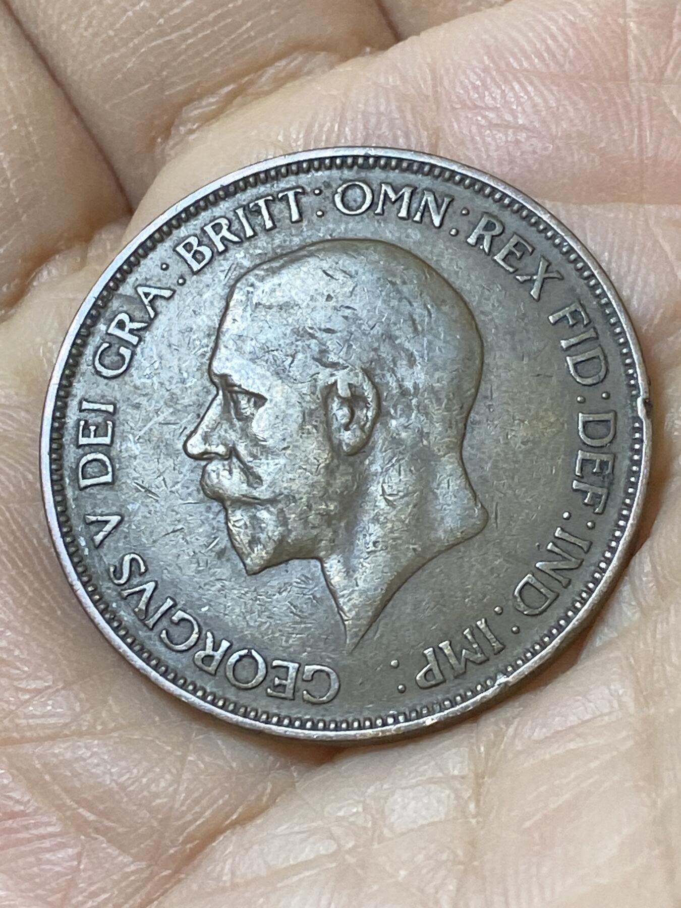 2025年第一百零八场(总第一百三十四场）外国好品散币(免佣金) 英国🇬🇧1935年1便士(乔治五世第三版)