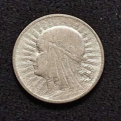 【全场包邮】纯粹捡漏拍468场 - 波兰1933年女神2兹罗提银币