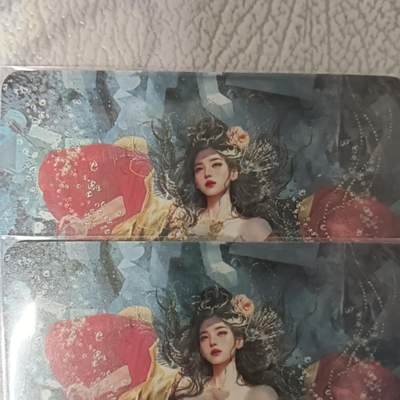 花开卡拍第42期（10月12号周日截拍，品控勿拍!!!拍品不寄存，运费5元，自制卡难免瑕疵，可能存在轻微撞角爆边等出厂瑕疵，品控介意勿拍！） - 燎原人间传太平公主双服饰 普卡2张