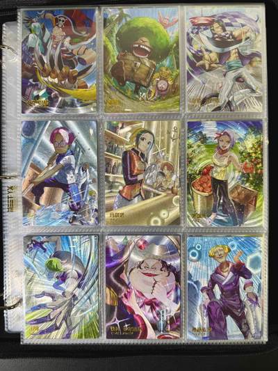 NO.14 好又多金牌大场，双11狂欢！每周一站式配齐，方便凑单！（周6晚8点截拍，卖家送拍0抽成！） - 【大全套】岚鲸海贼王1~19弹共354张粗闪，截止目前大全套，闪度高，品相无敌，送卡册2本！